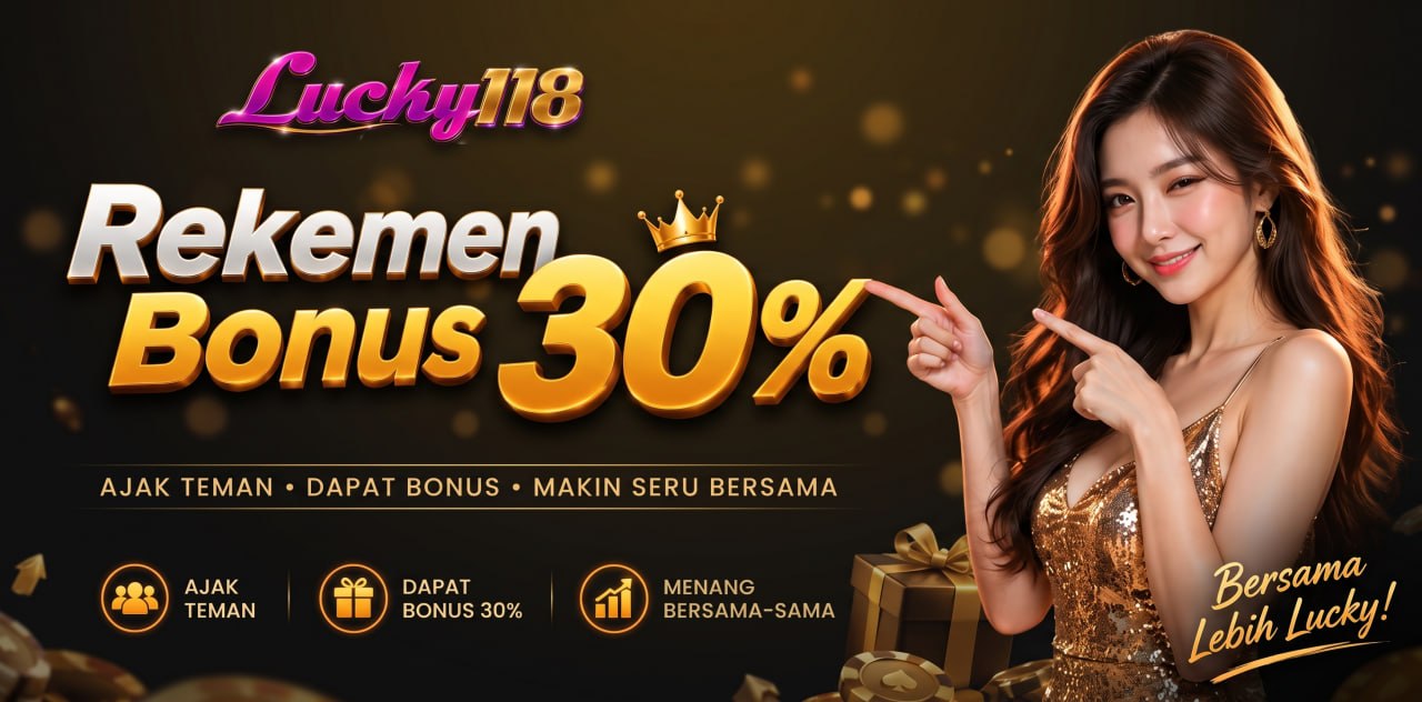 Lucky118 featured promotion banner 4
