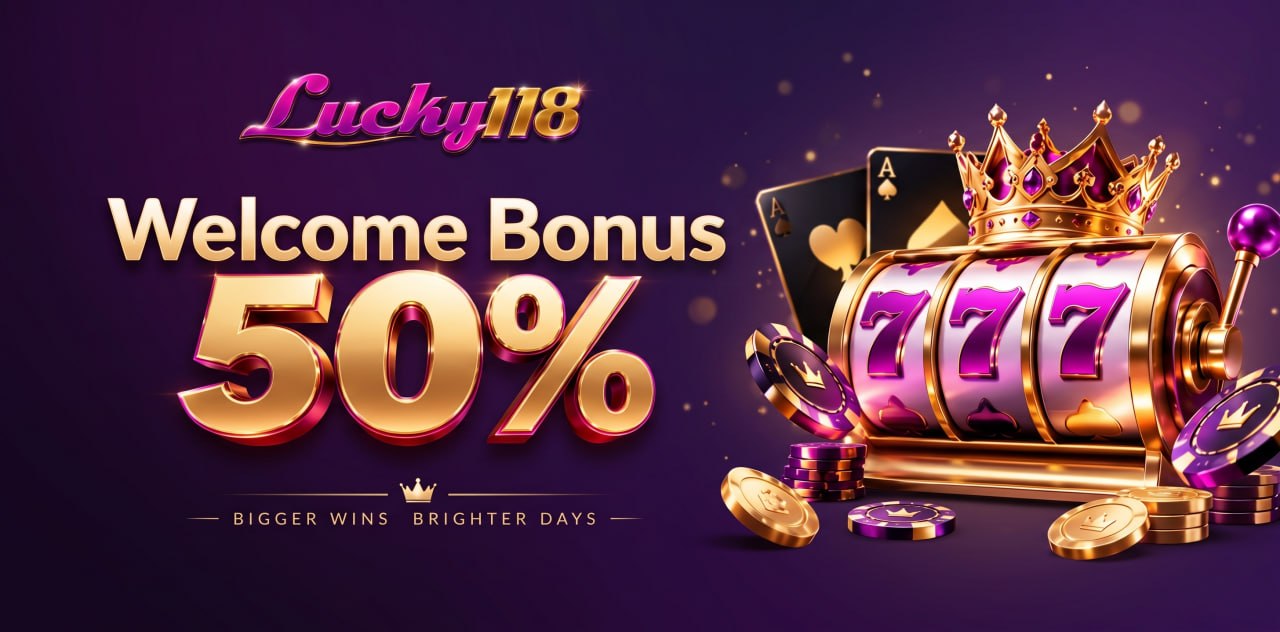 Lucky118 featured promotion banner 1