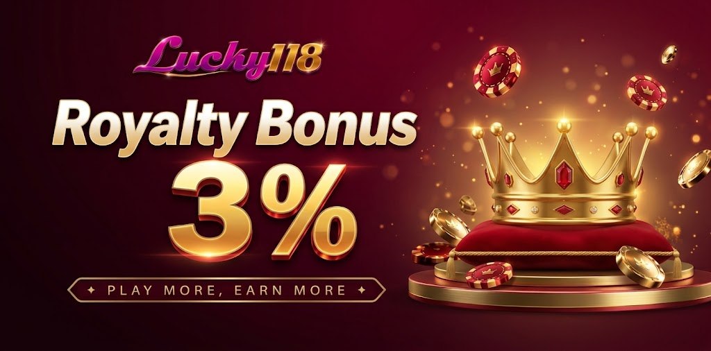 Lucky118 featured promotion banner 2