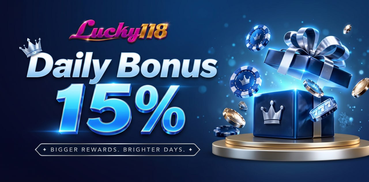 Lucky118 featured promotion banner 3